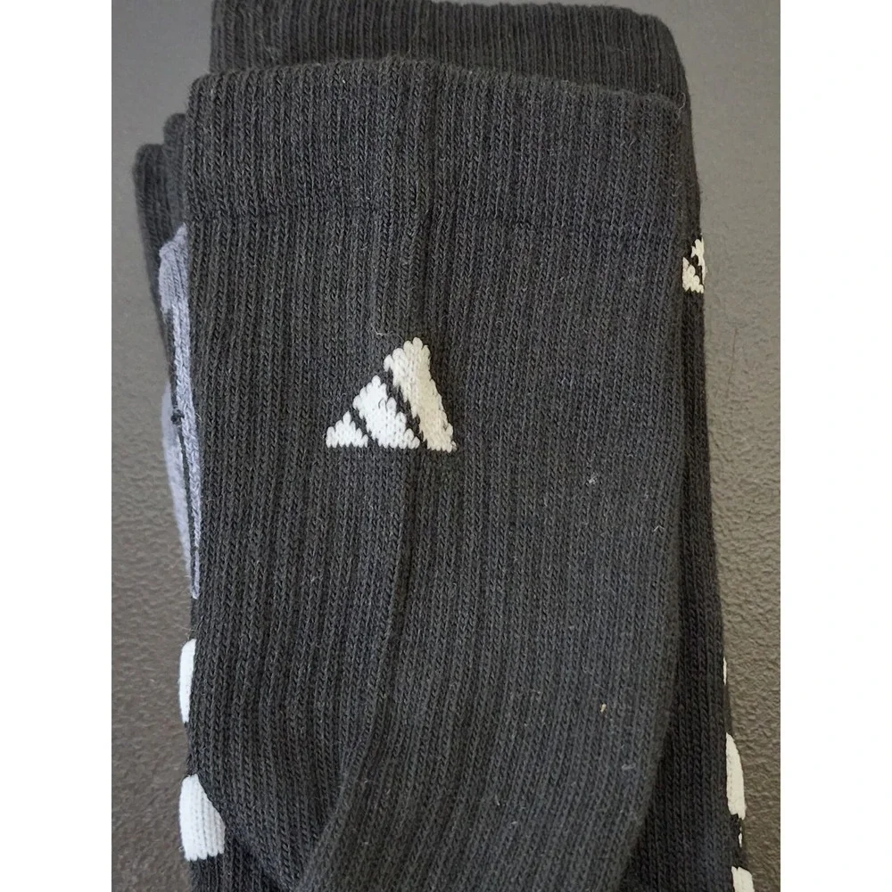 Adidas Mens Shoe Size 6 - 12 AeroReady Cushioned Crew Socks 3 Pair Pack